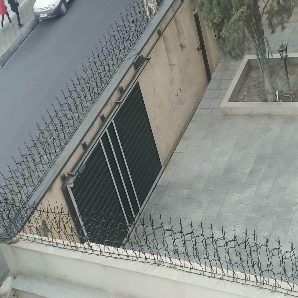 نصب حفاظ شاخ گوزنی ضدزنگ در کاشان