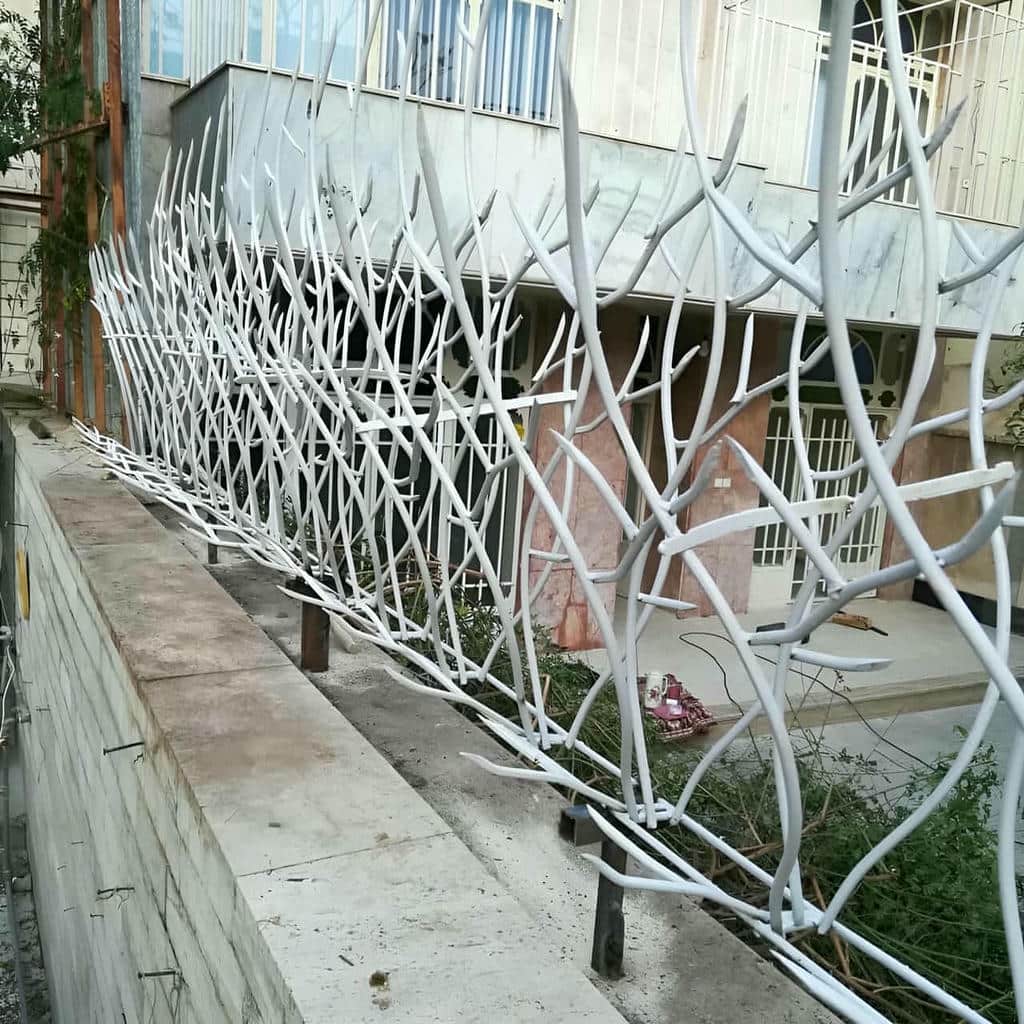 نصب حفاظ شاخ گوزنی ضدزنگ محیطی در بیرجند