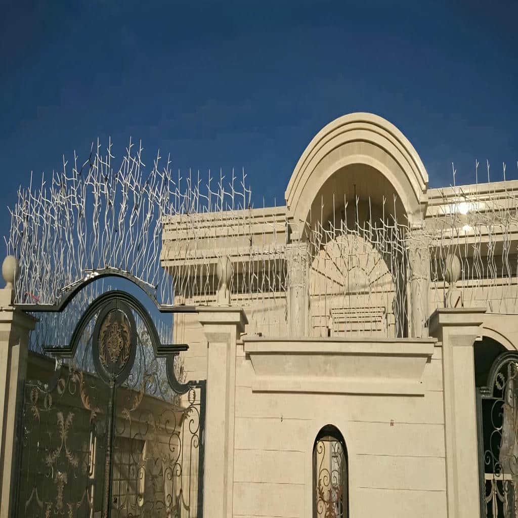 نصب حفاظ شاخ گوزنی ضدزنگ استاندارد در سمنان