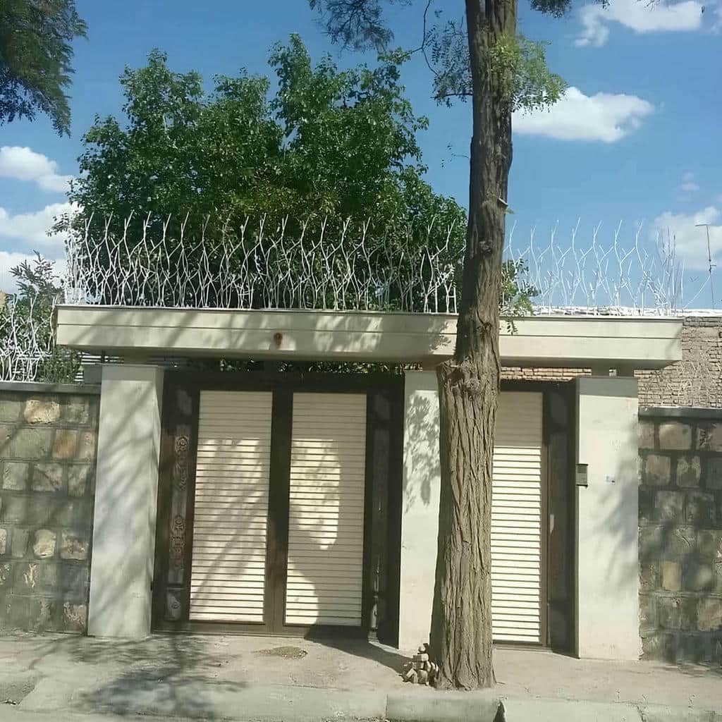 نصب حفاظ شاخ گوزنی ضدزنگ در طالقان