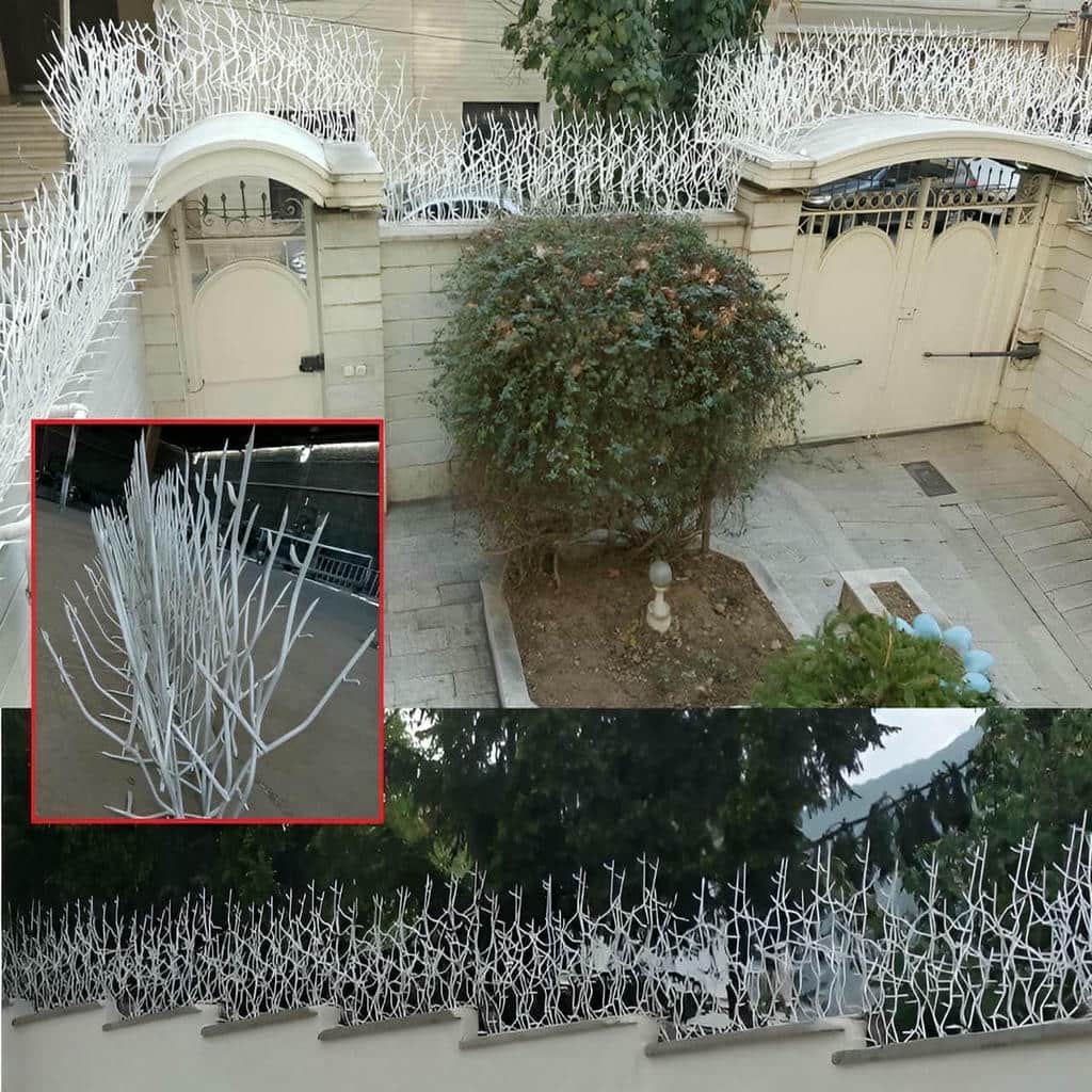 نصب حفاظ شاخ گوزنی ضدزنگ در رامسر