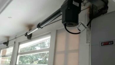 جک درب پارکینگ اتوماتیک در یاسوج
