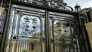 درب حیاط در سبزوار