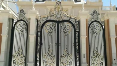 درب حیاط در یاسوج