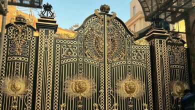درب حیاط در نظرآباد