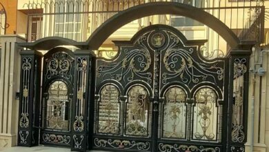 درب حیاط در اصفهان
