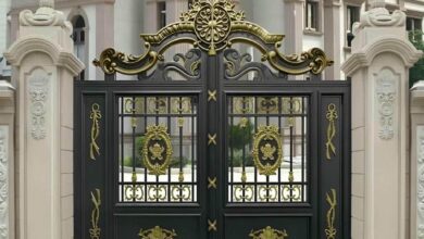 درب حیاط در بندر بوشهر