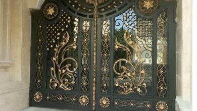 درب حیاط در مشهد