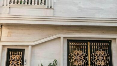 درب حیاط در بابل