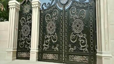 درب حیاط در یزد