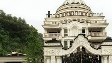 درب حیاط در عظیمیه کرج