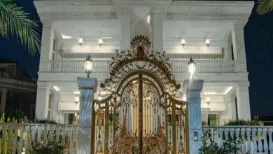 درب حیاط در محمدشهر