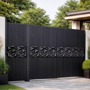 درب حیاط در بندر دیلم