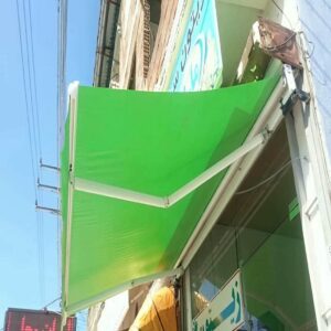 سایبان برقی در بندر دیلم