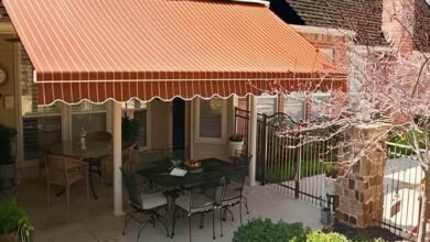 سایبان برقی در فردیس کرج