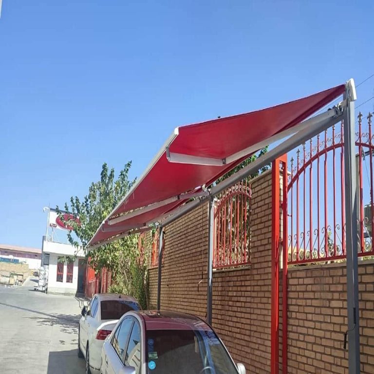 سایبان برقی در قائمشهر