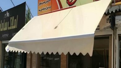 سایبان برقی در کرمانشاه