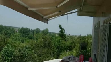 سایبان برقی در شهرکرد