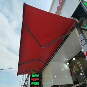 سایبان برقی در زاهدان