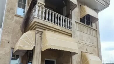 سایبان برقی در بابل