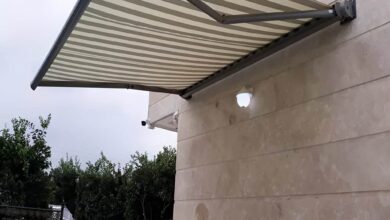 سایبان برقی در آمل