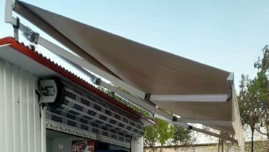 سایبان برقی در رشت