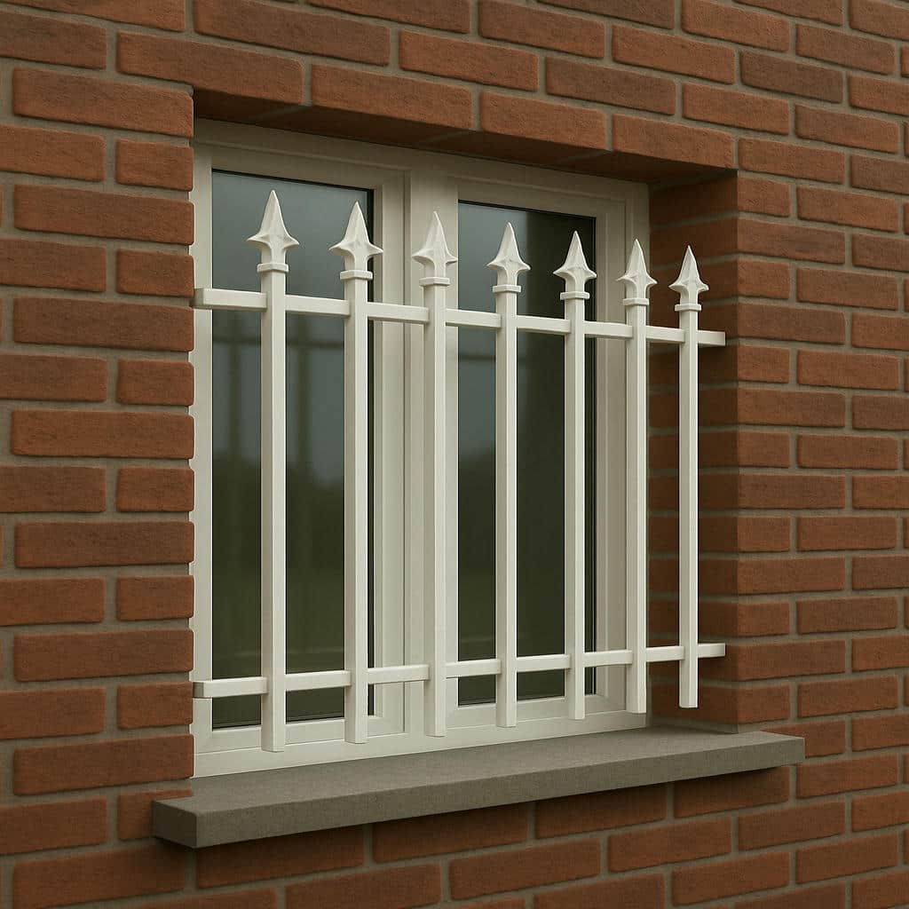 قیمت حفاظ پنجره با طرح فرفورژه جزئیات دار