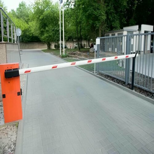 راهبند پارکینگ صنعتی با بدنه فلزی مقاوم
