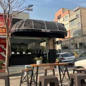 سایبان برقی مقاوم برای روف گاردن