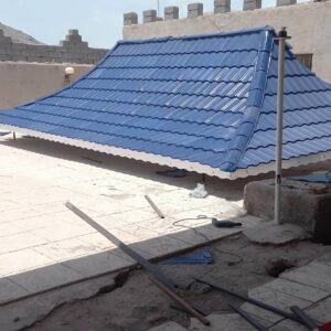 آردواز سردرب ورودی ساختمان با طراحی سردرب