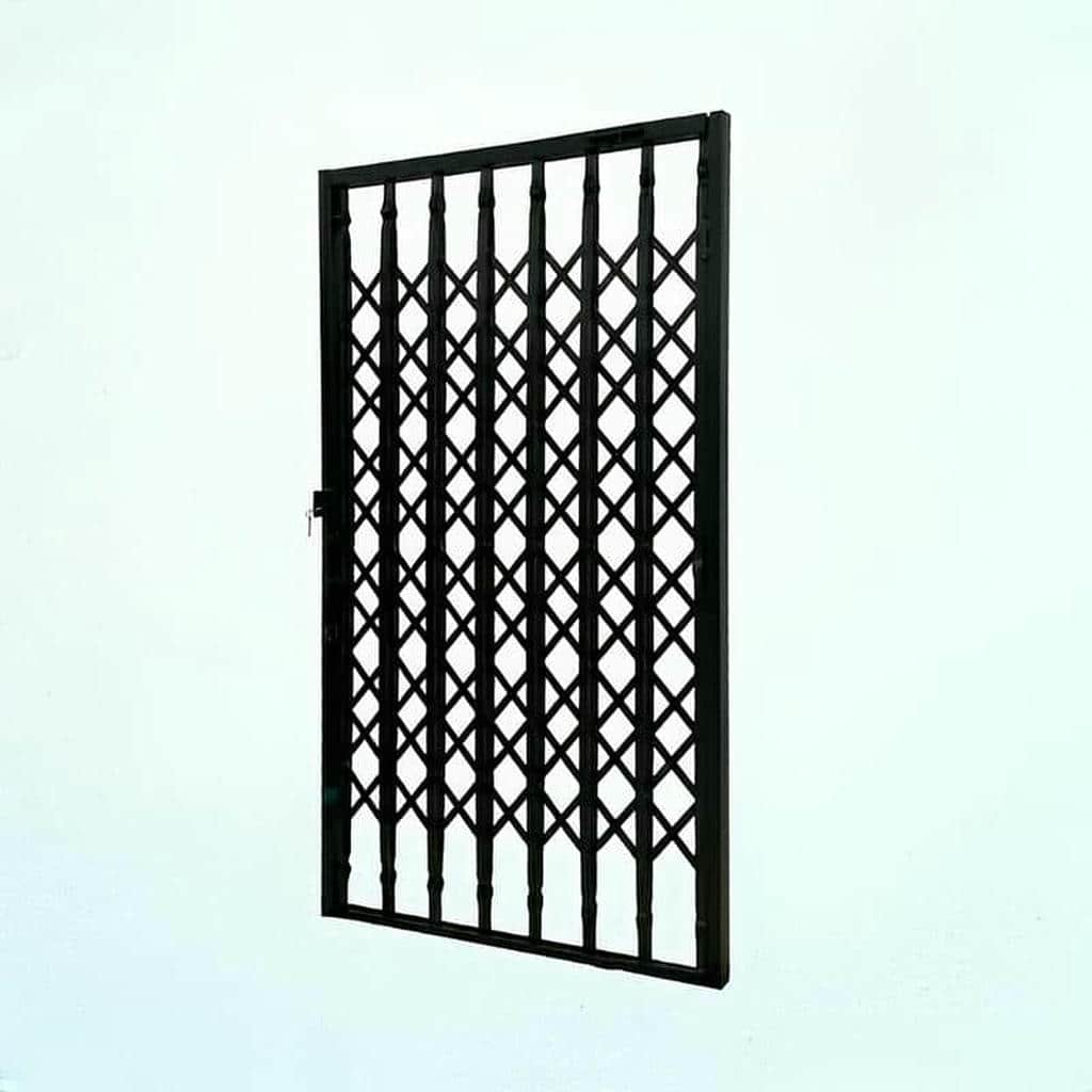 درب آکاردئونی قفل مخفی کتابی با بدنه آهنی مقاوم