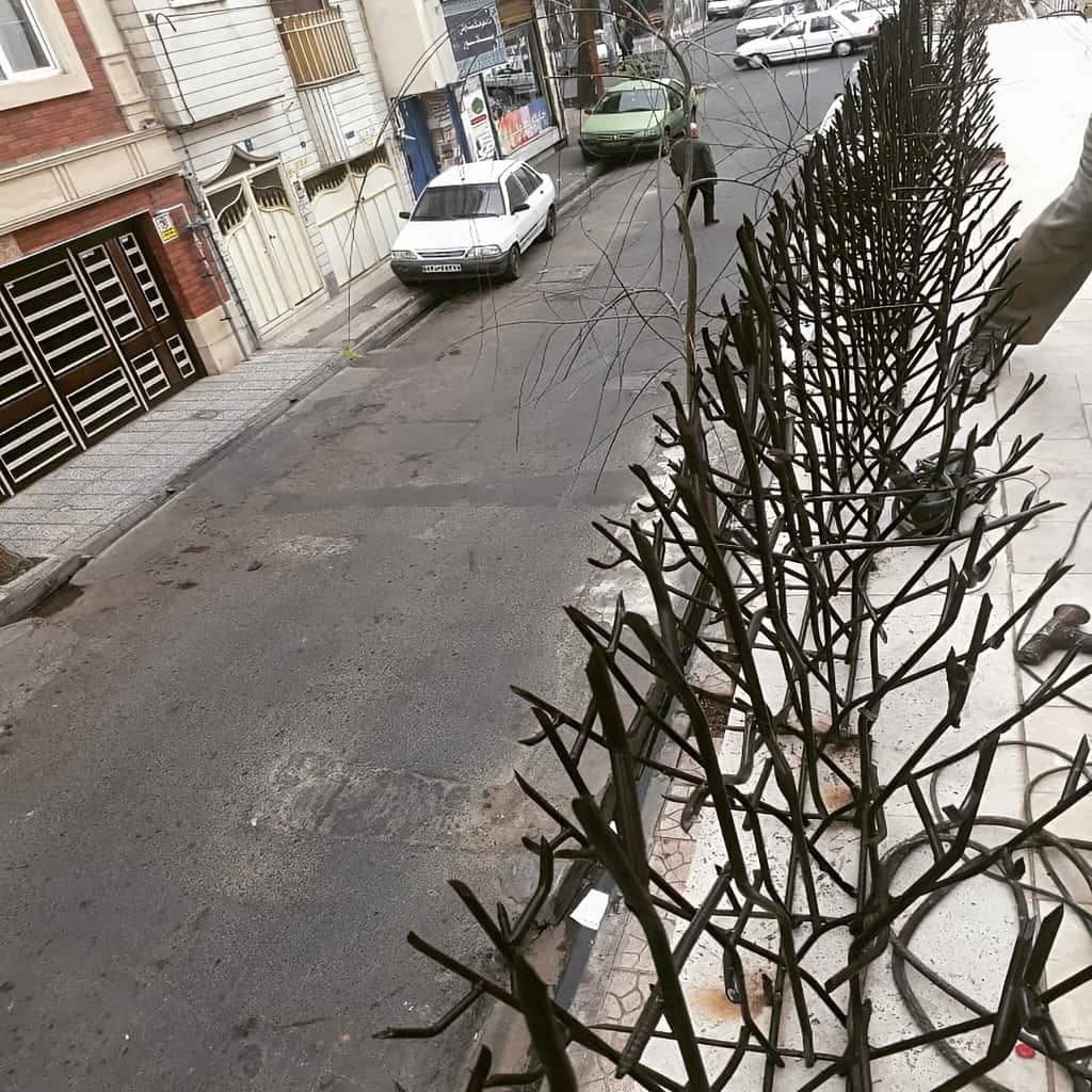 خرید حفاظ رنگ کوره برای دیوار اصلی ساختمان