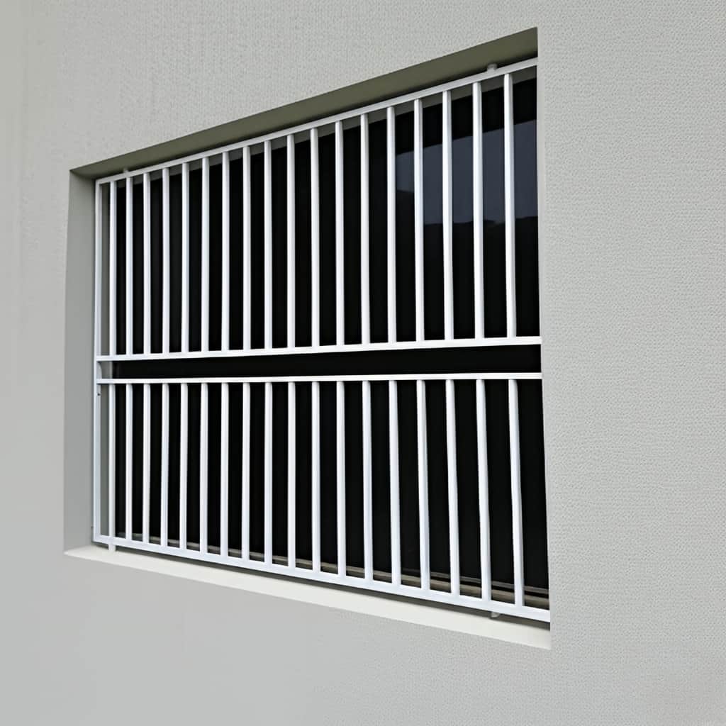 10 طرح نرده پنجره ساده پروفیلی