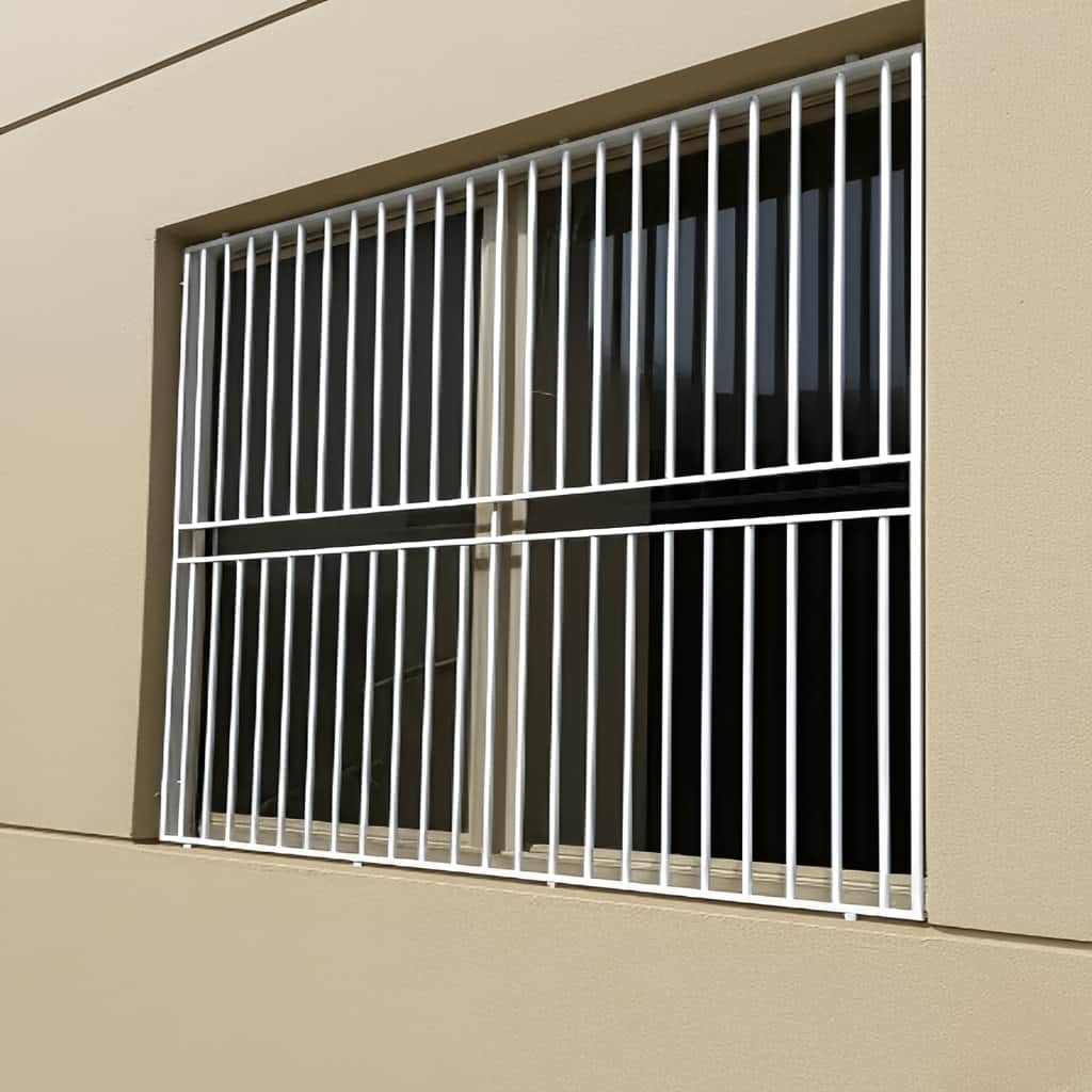 ساخت نرده پنجره ساده پروفیلی با جوشکاری دقیق