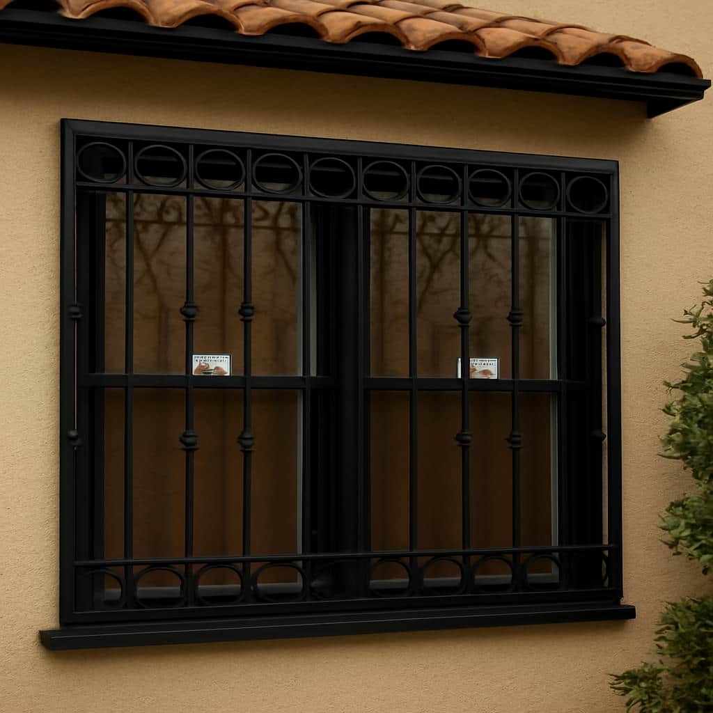 ساخت حفاظ پنجره کلاسیک طرح رومی با پروفیل مقاوم