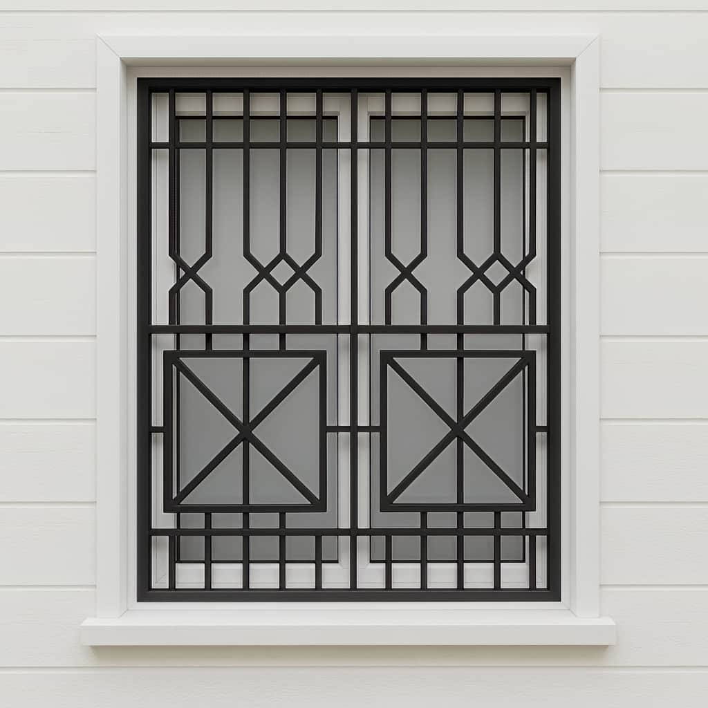 حفاظ پنجره طرح دار لیزری برای خرید ایمن و خاص