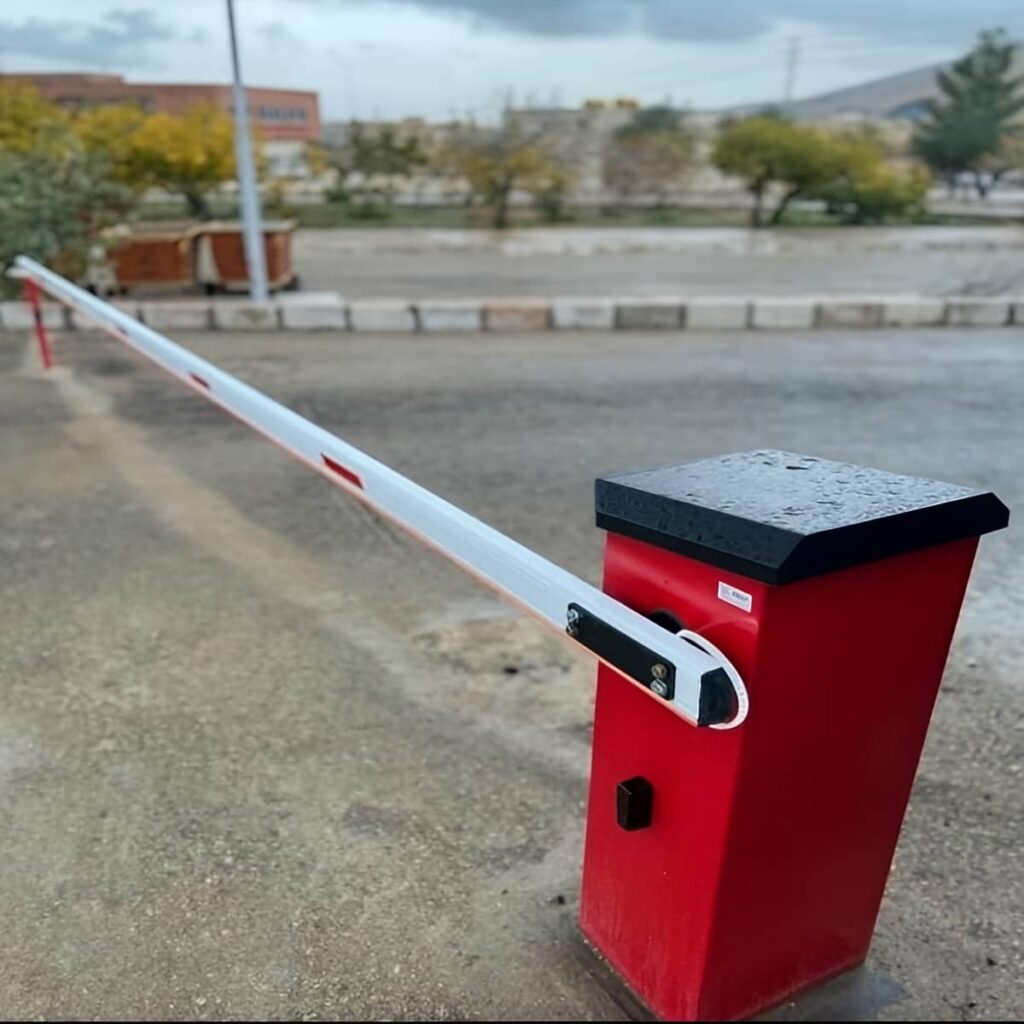 سیستم کنترل تردد پارکینگ سازمانی با کابین فلزی مقاوم