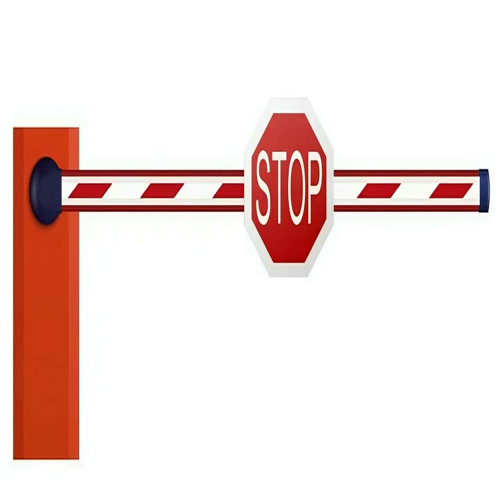 راهبند کارت خوان اداری با بازوی آلومینیومی سبک