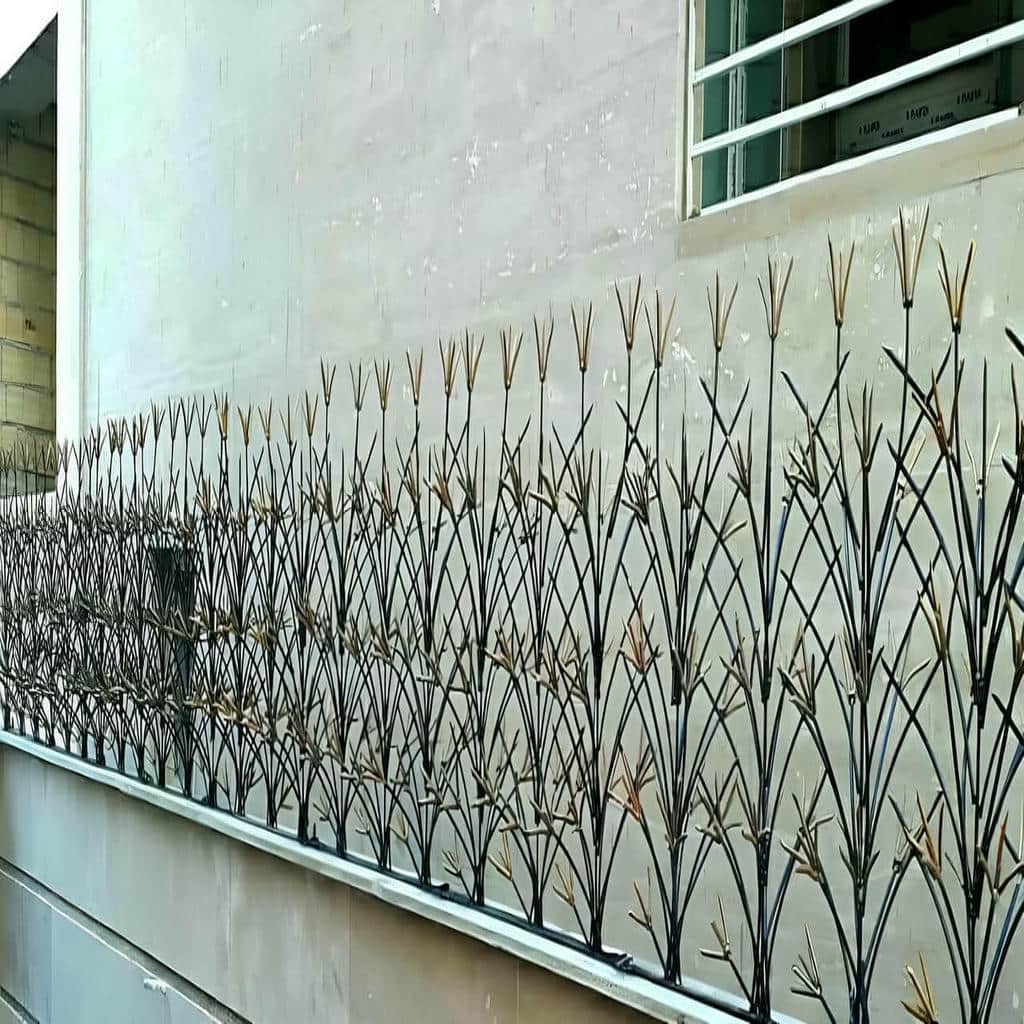 خدمات نصب حفاظ دیوار شاخ گوزنی میلگرد خمکاری با اجرای استاندارد