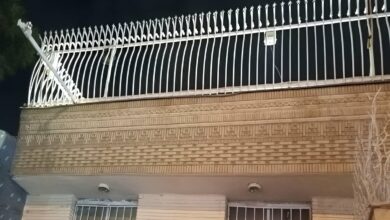 6 نمونه حفاظ دیوار ویلایی مدرن طرح نیزه