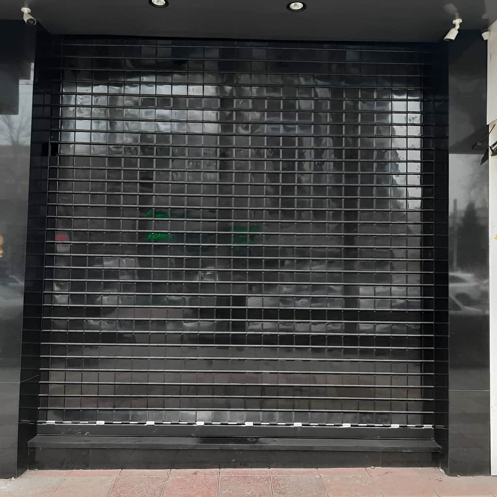 کرکره برقی مدرن نمای تجاری برای خرید مطمئن
