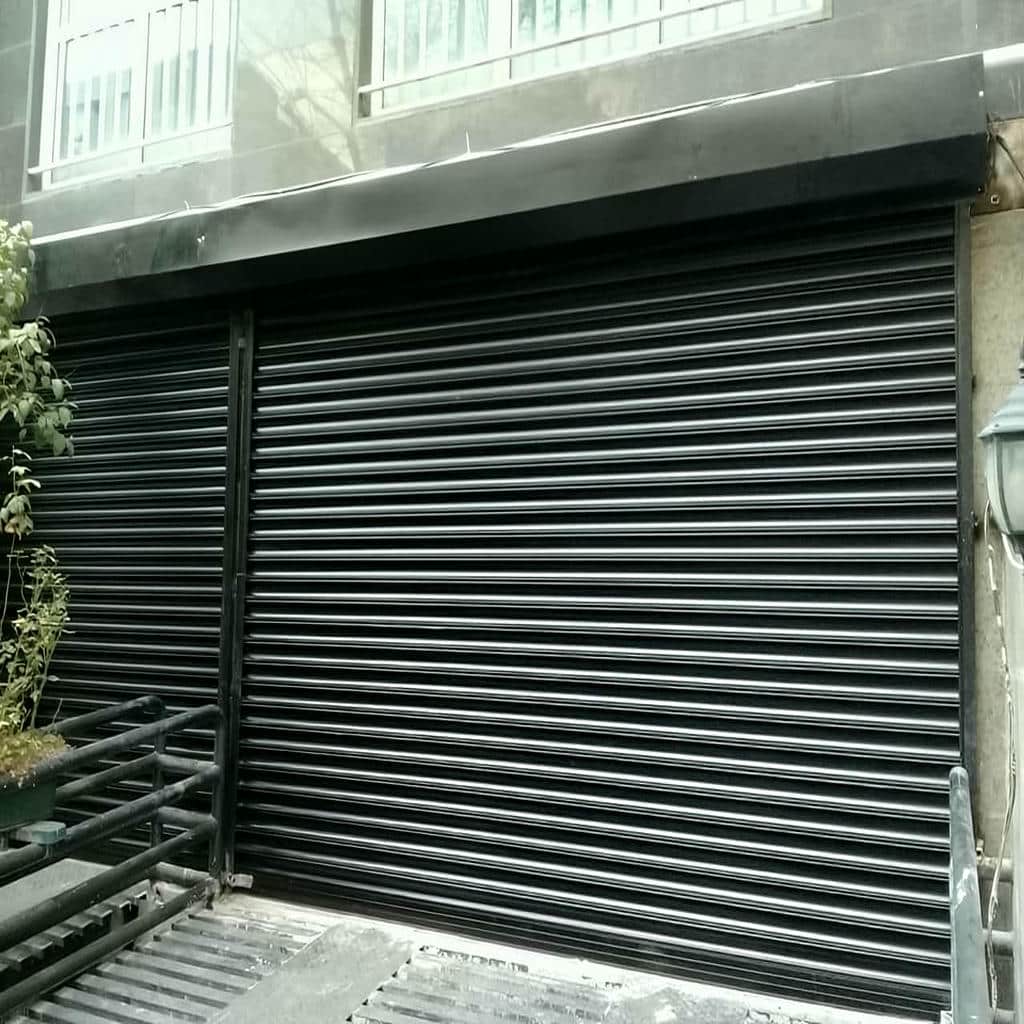 قیمت کرکره برقی رنگی نمای فروشگاه بر اساس مشخصات