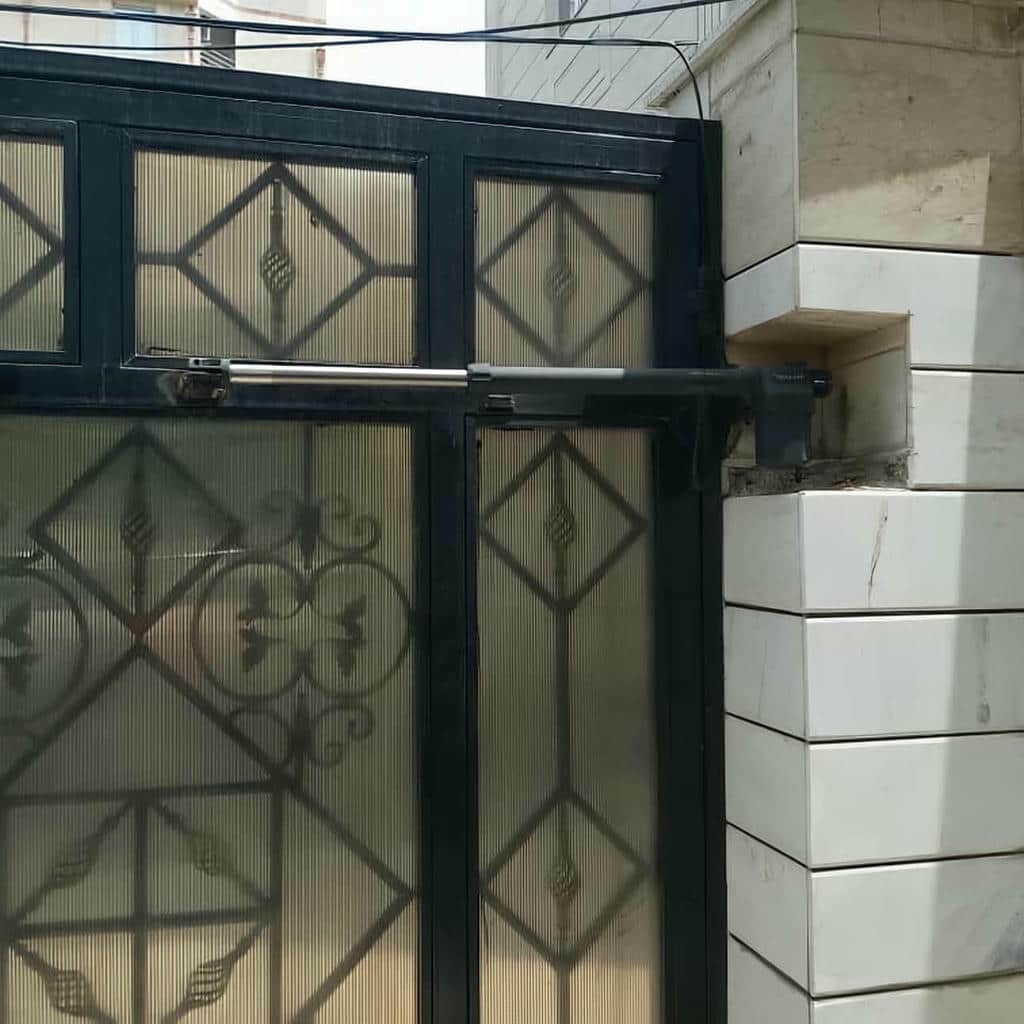 12 طرح جک درب پارکینگ بی صدا کم تردد