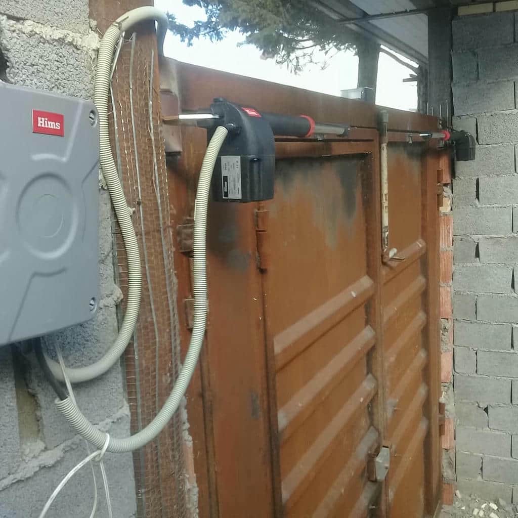 درب پارکینگ کشویی محوطه ساده برای خرید مطمئن