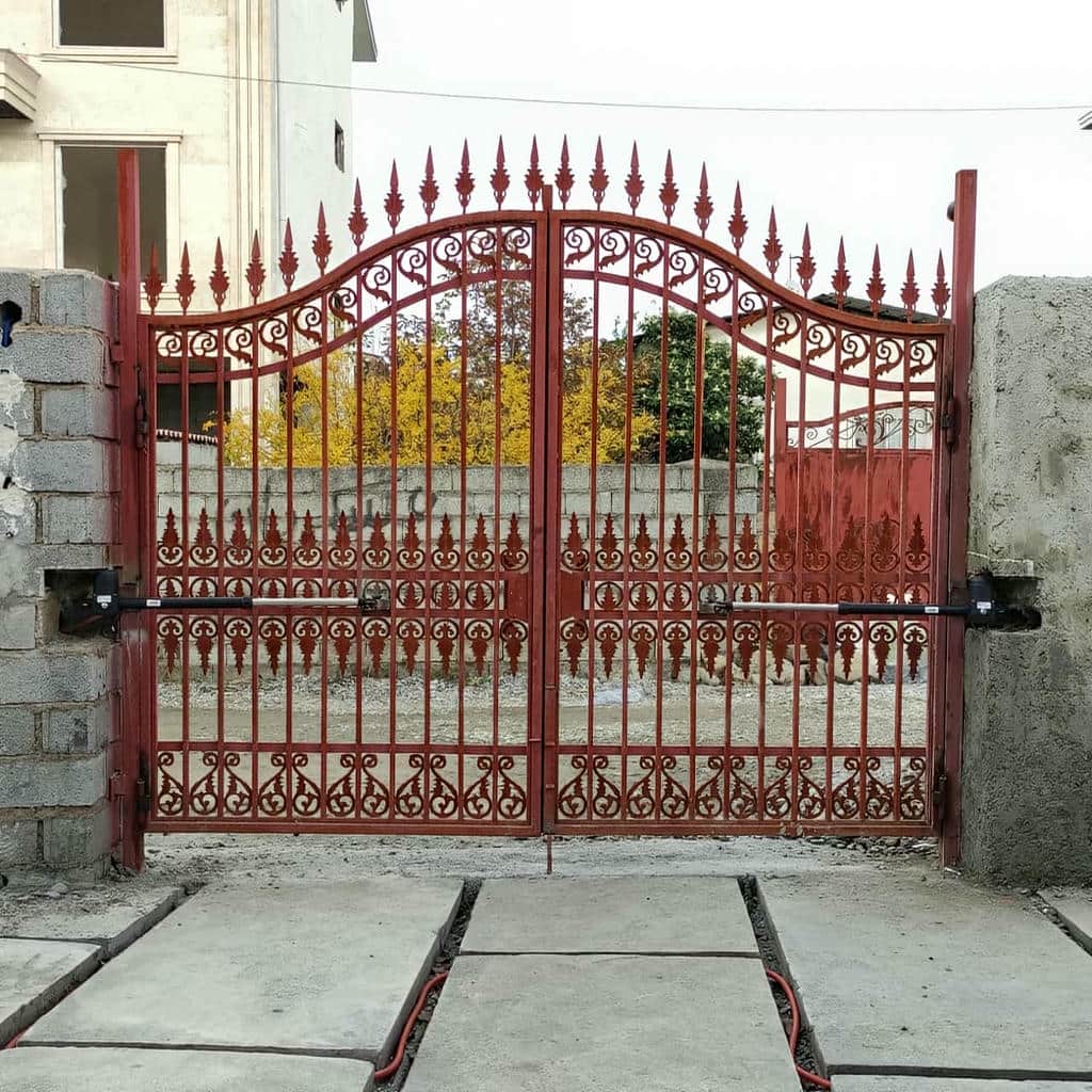 درب حیاط کشویی ریل زمینی اتوماتیک برای خرید آگاهانه