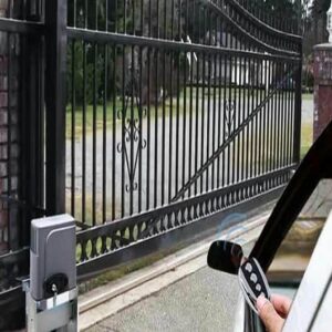 11 مدل درب حیاط کشویی ریل زمینی