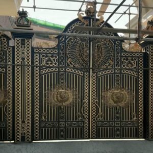 6 مدل درب حیاط آهنی نفررو