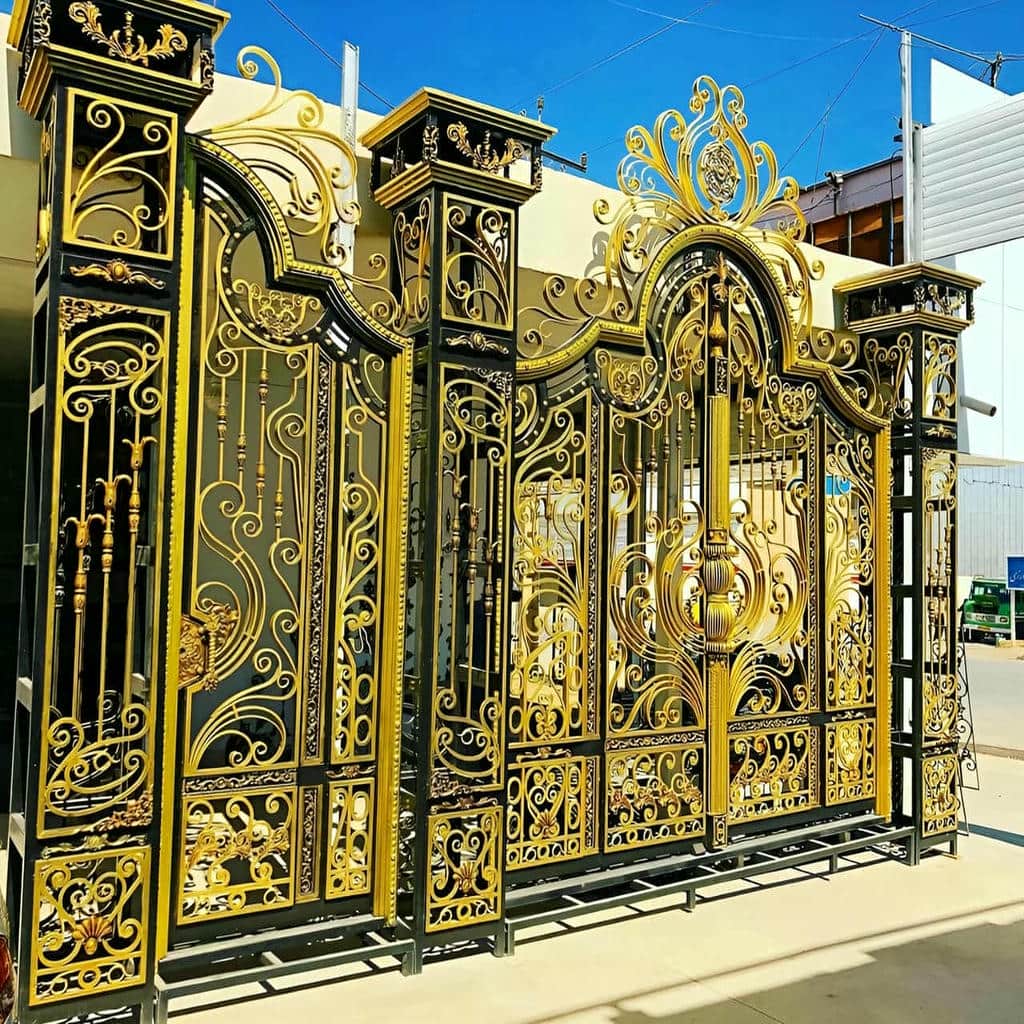 درب ویلایی پارکینگ دو لنگه مناسب فروش و مشاوره