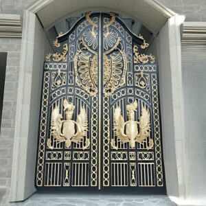 12 طرح درب حیاط برش لیزری هندسی