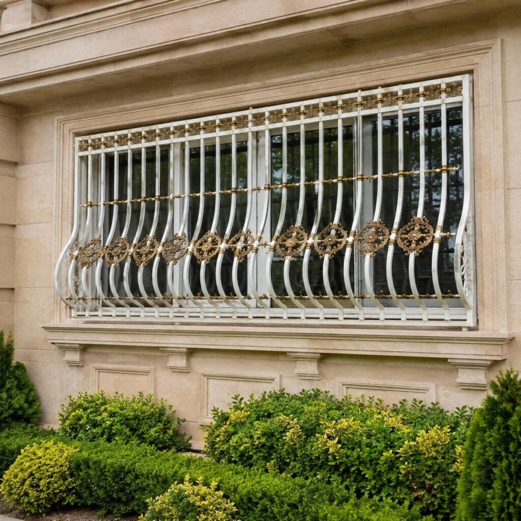 قیمت حفاظ پنجره آپارتمان طبقات پایین وابسته به مدل